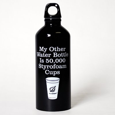 Styrofoam Cup Water Bottle