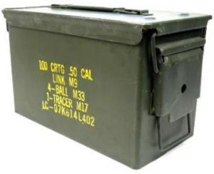.50 caliber ammo box. From EBay